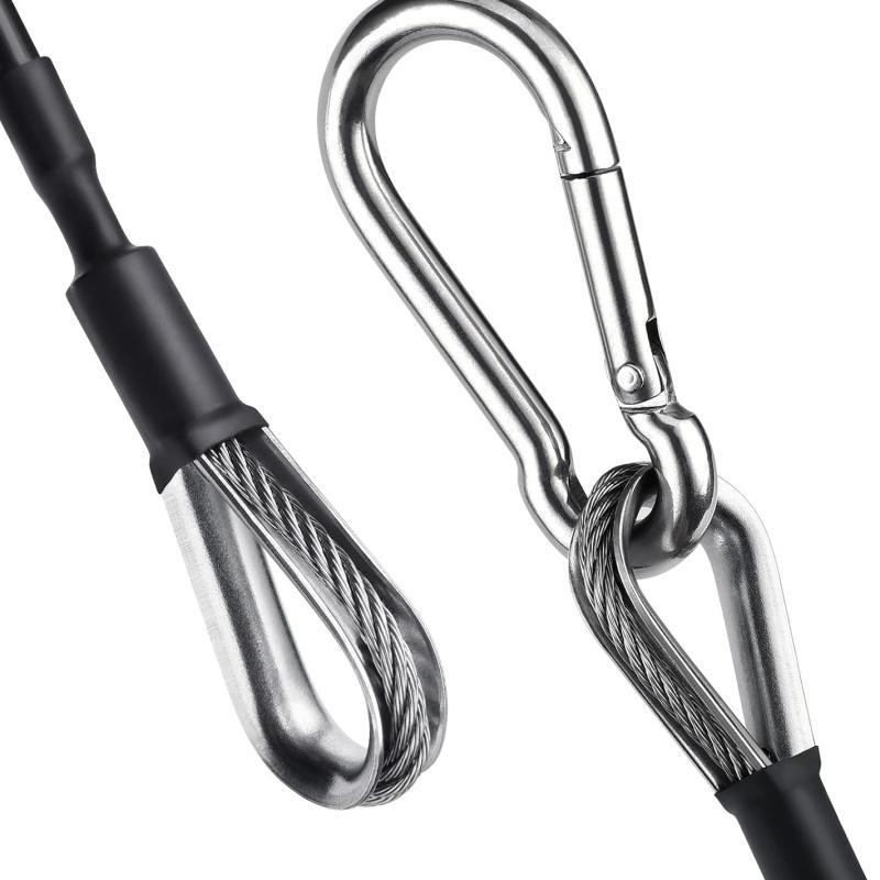 Lat Pulldown Cable - 1/2Pcs GYM CABLE EXTENSION ใช้งานร่วมกับ Bowflex