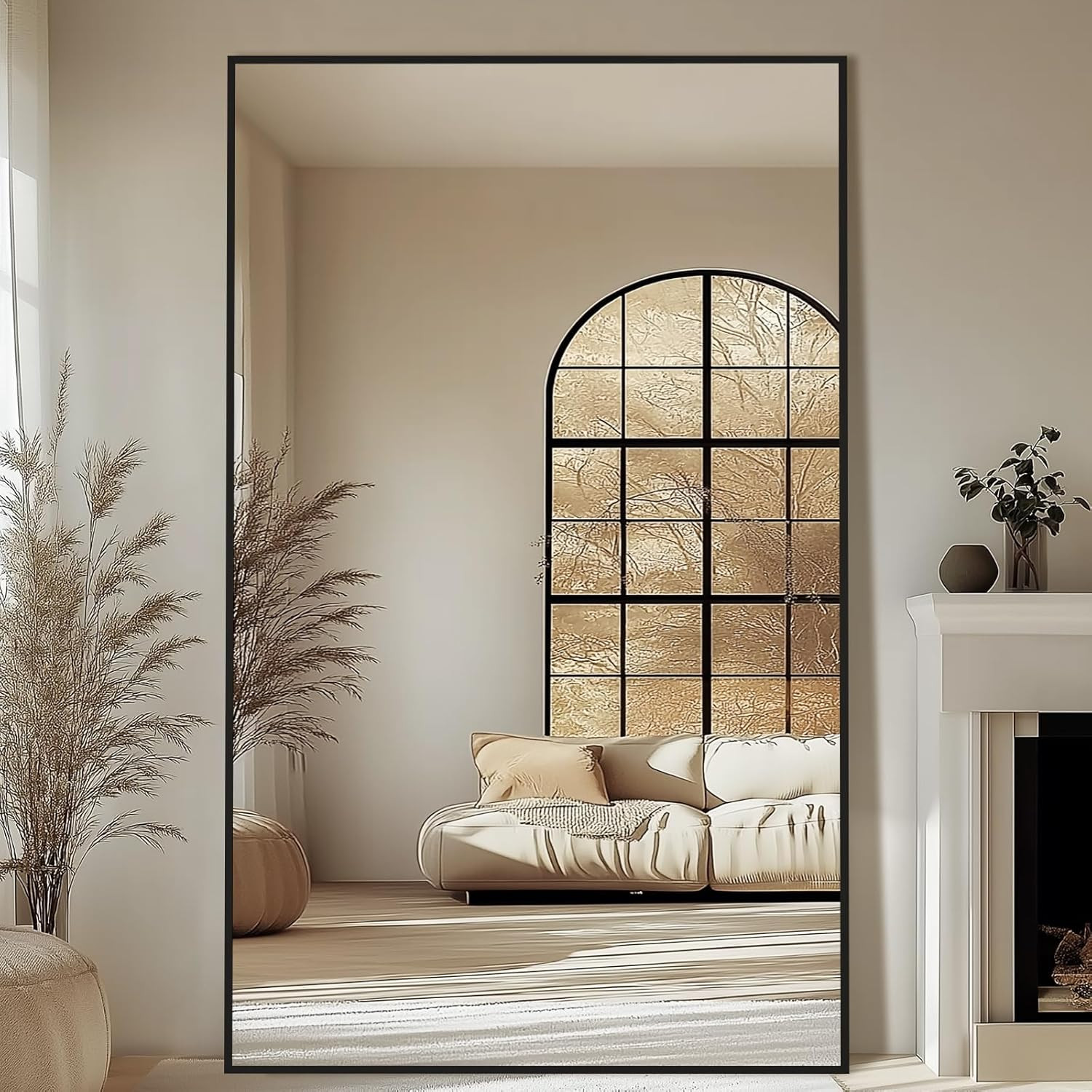 Home Gym Decor - กระจกเงาขนาดใหญ่แบบเต็มตัว 72