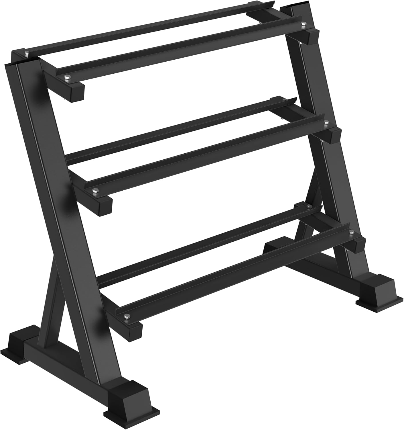 ชั้นวางดัมเบลแบบสามชั้นสำหรับง - Home Gym Rack บทวิจารณ์และราคา