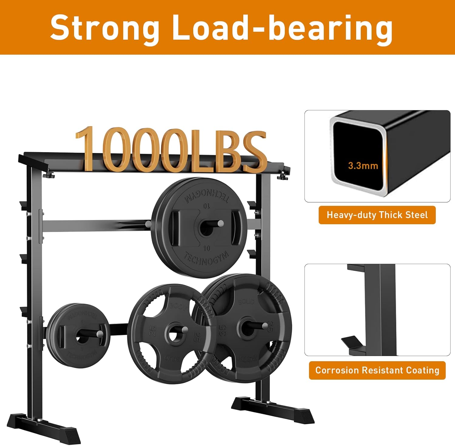 ชั้นวางเก็บน้ำหนักสำหรับฝึกควา - Home Gym Rack บทวิจารณ์และราคา