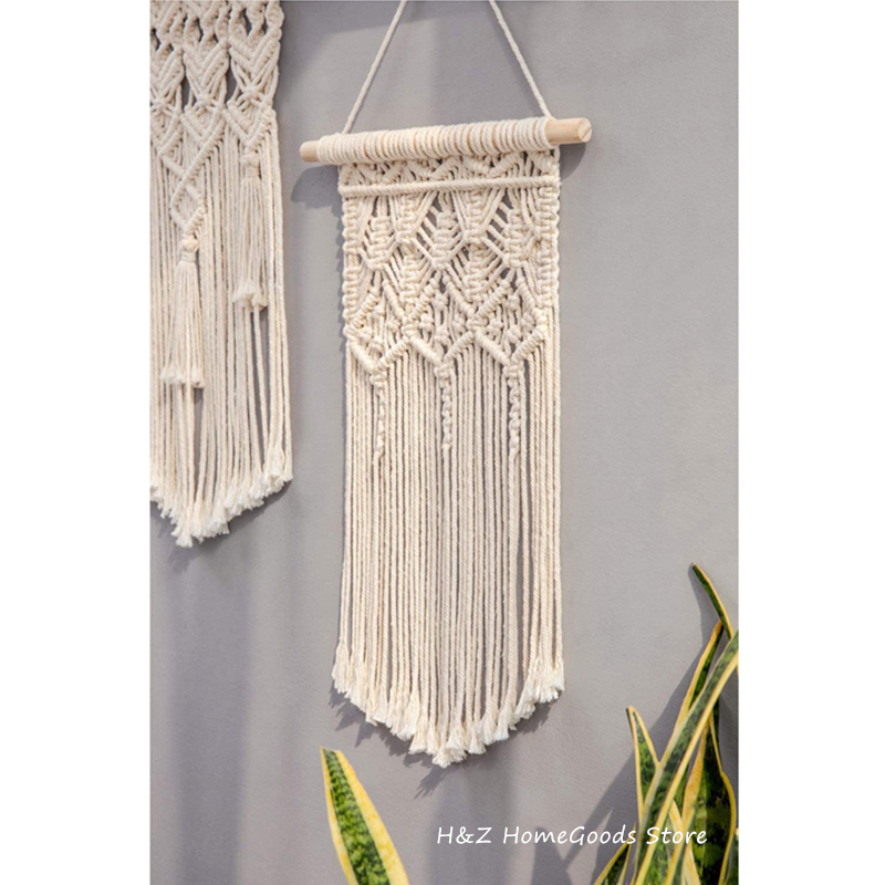 Hot Macrame แขวนผนัง Tapestry  - Home Gym Decor บทวิจารณ์และราคา