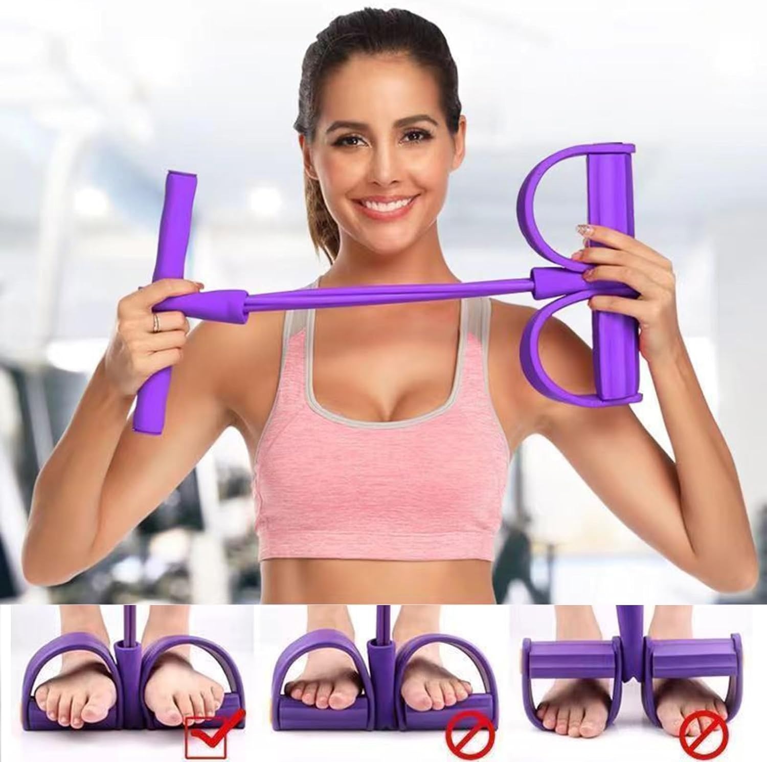 ชุดยางยืดออกกำลังกาย 21 เส้น - - Home Gym Gear บทวิจารณ์และราคา