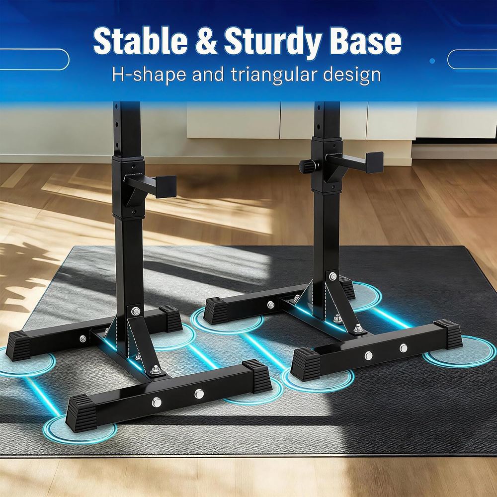 แท่นวางสควอทสำหรับเบนช์เพรสแบบ - Home Gym Rack บทวิจารณ์และราคา