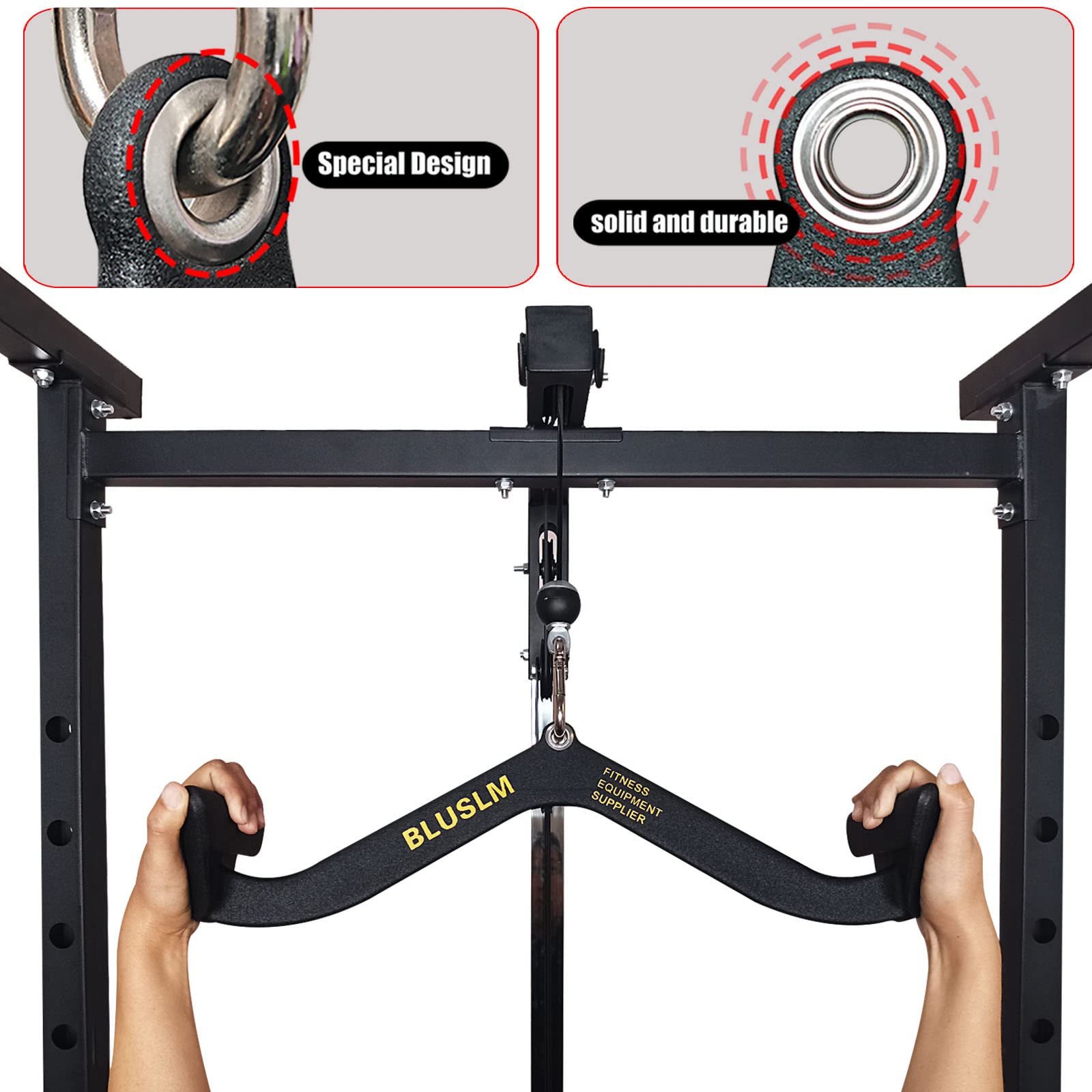 ที่จับสำหรับออกกำลังกายในยิมที - Lat Pulldown Cable บทวิจารณ์และราคา