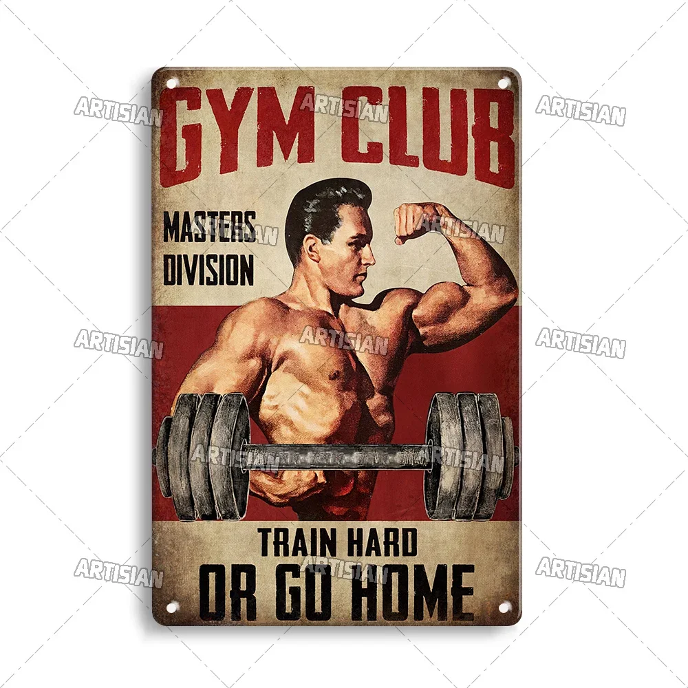ป้ายโลหะตกแต่งผนังลายศิลปะคำคม - Home Gym Decor บทวิจารณ์และราคา