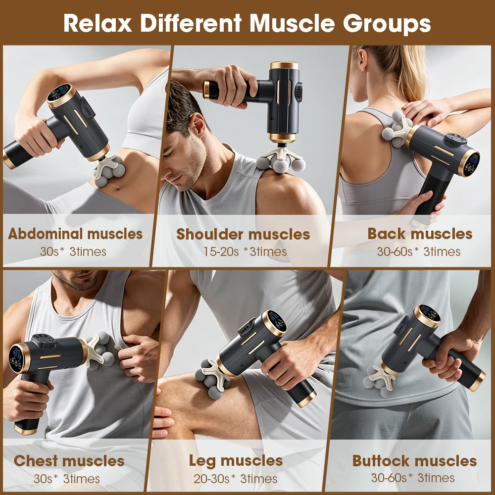 ปืนนวดไฟฟ้า 24 วัตต์ 99 ระดับป - Home Gym Gear บทวิจารณ์และราคา
