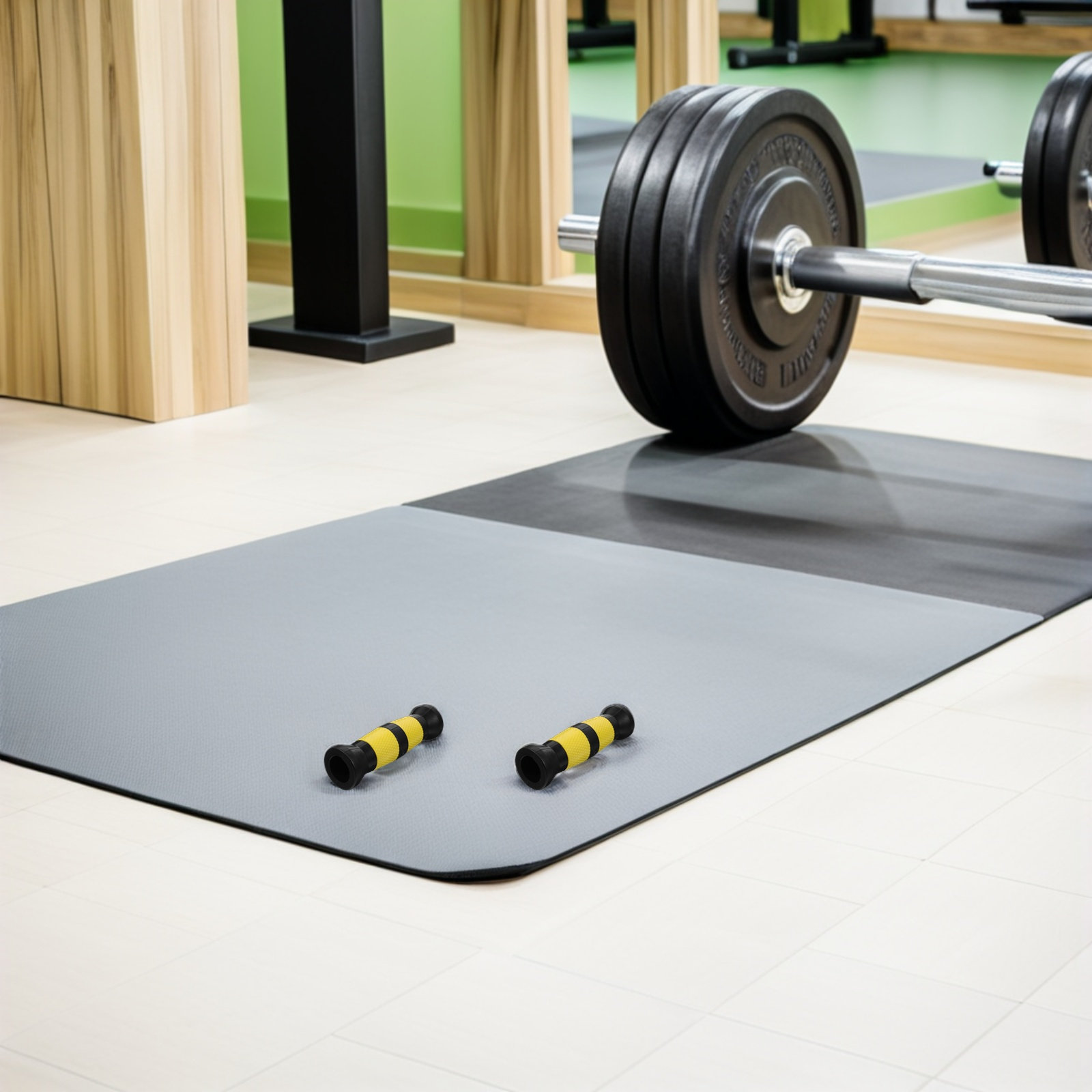 ปลอกหุ้มด้ามดัมเบลกันลื่น 2 ชิ - Home Gym Exercise บทวิจารณ์และราคา