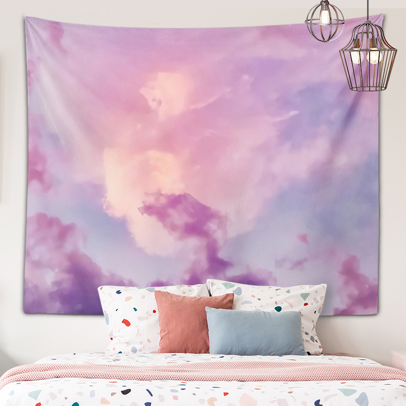 ไพเราะเมฆ Art Tapestry Wall แข - Home Gym Decor บทวิจารณ์และราคา