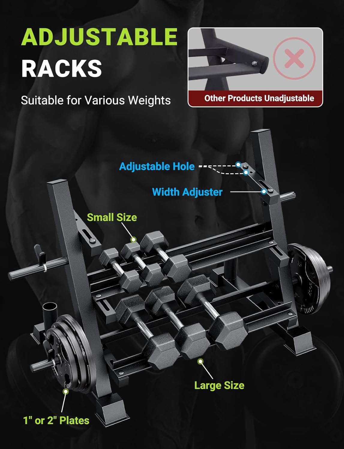 ใช้ในบ้าน, วัสดุแข็งแรง, สีน้ำ - Home Gym Rack บทวิจารณ์และราคา