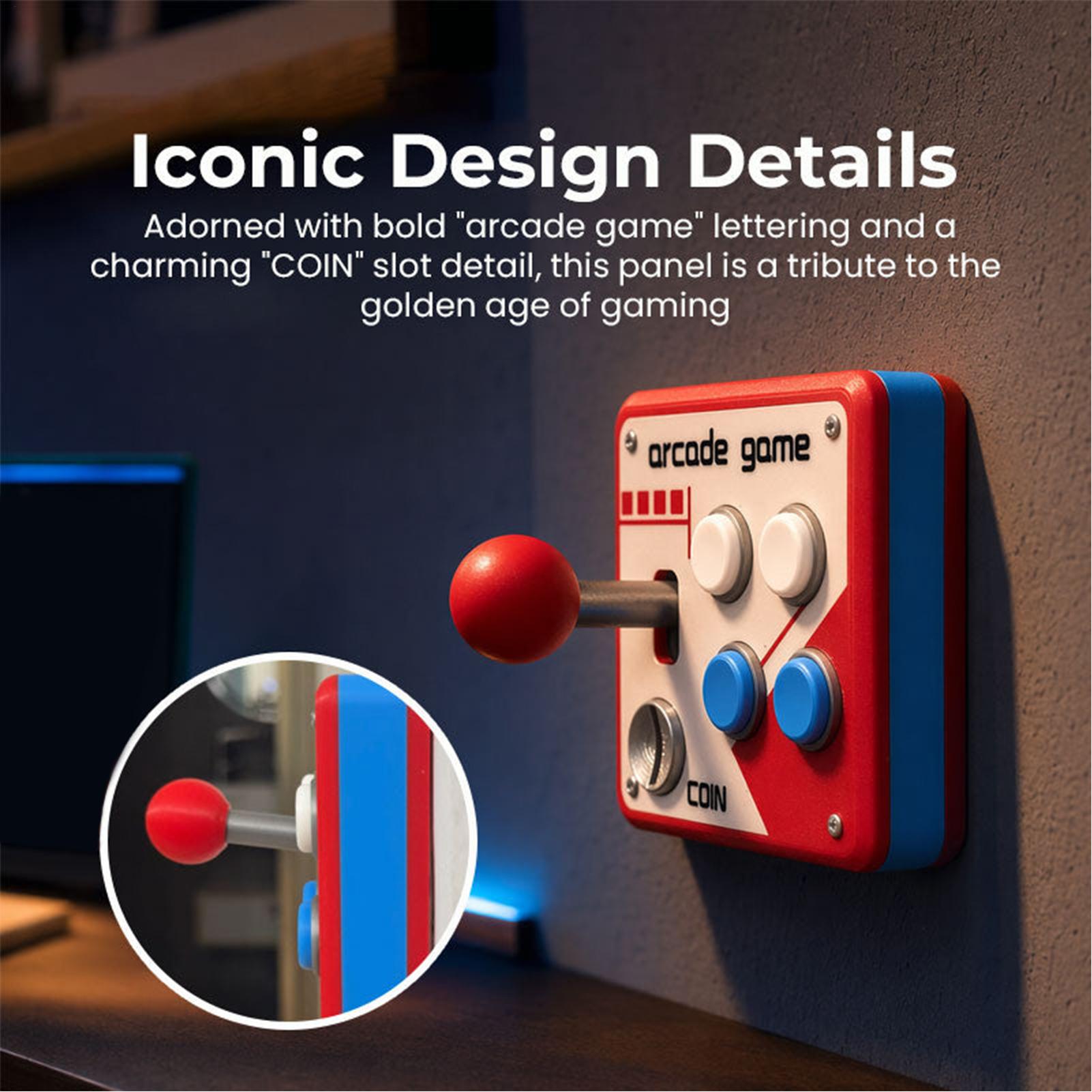 ฝาครอบสวิตช์ไฟเกมอาร์เคดสไตล์เ - Home Gym Decor บทวิจารณ์และราคา