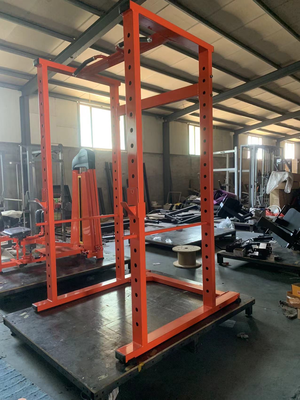 โครงเหล็กยกน้ำหนักและแร็คสควอท - Home Gym Rack บทวิจารณ์และราคา