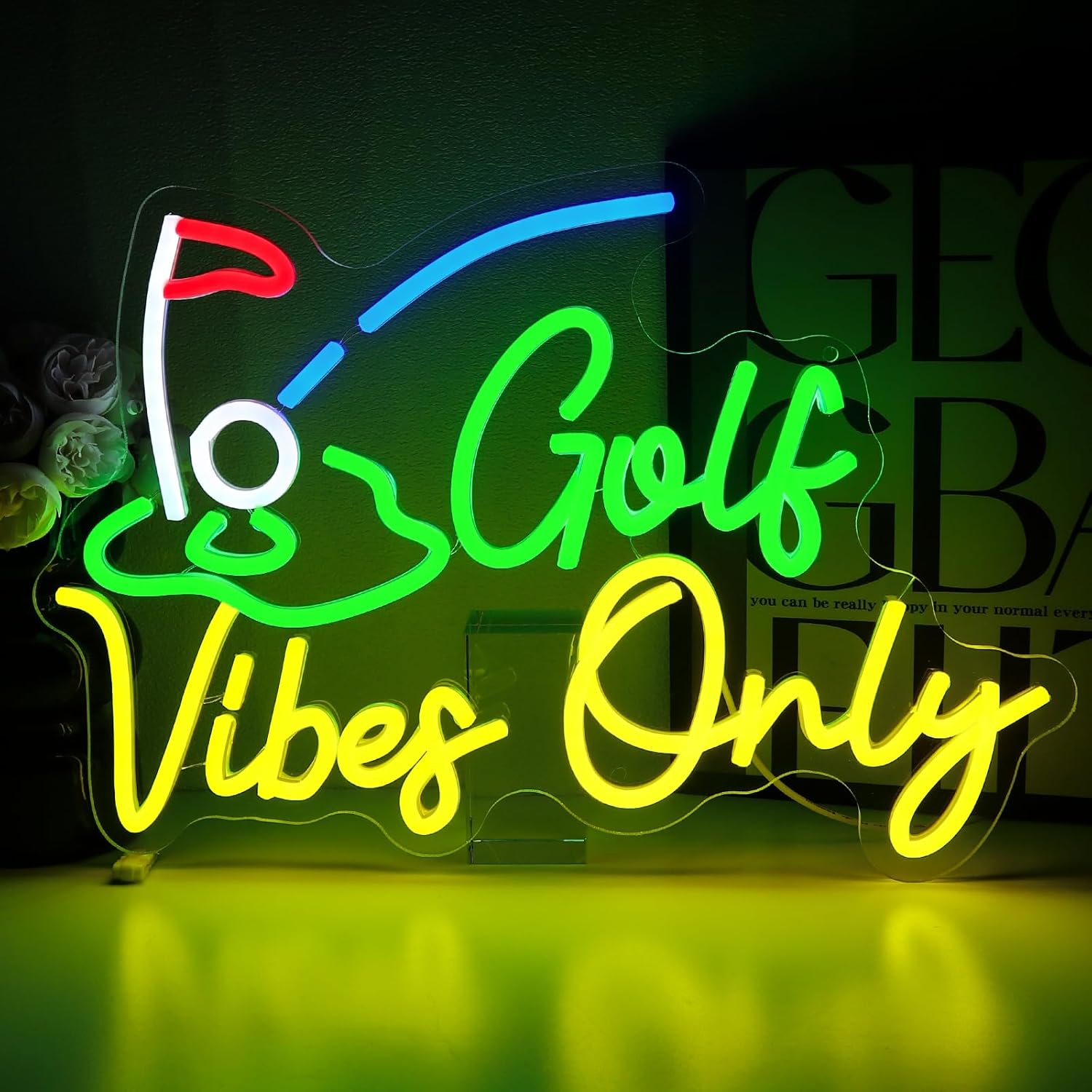 ป้ายไฟนีออน Golf Vibes Only –  - Home Gym Vibes บทวิจารณ์และราคา